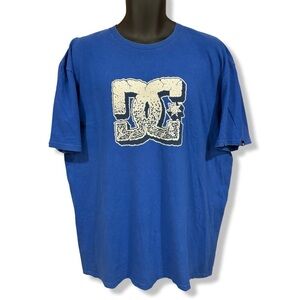Y2K DC Men's Blue Graphic T-Shirt